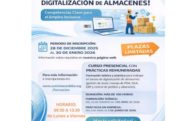 Curso de digitalización de almacenes con prácticas remuneradas