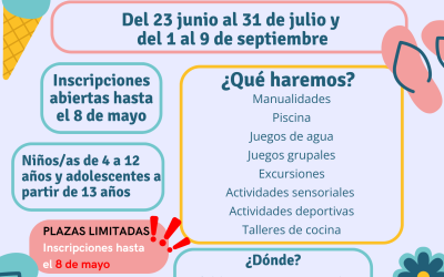 Escuelas de verano 2026