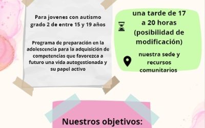 Nuevo programa »Creciendo juntos: me preparo en mi juventud» 01-06-2026