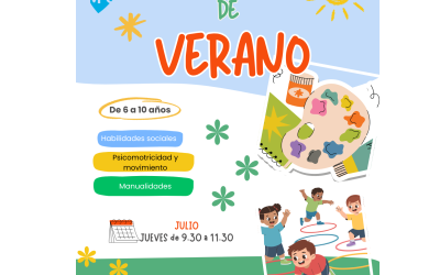 Taller de verano zona norte – julio 2026